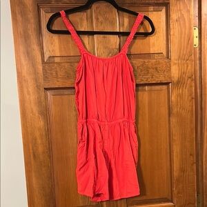 Express Red Romper, Small